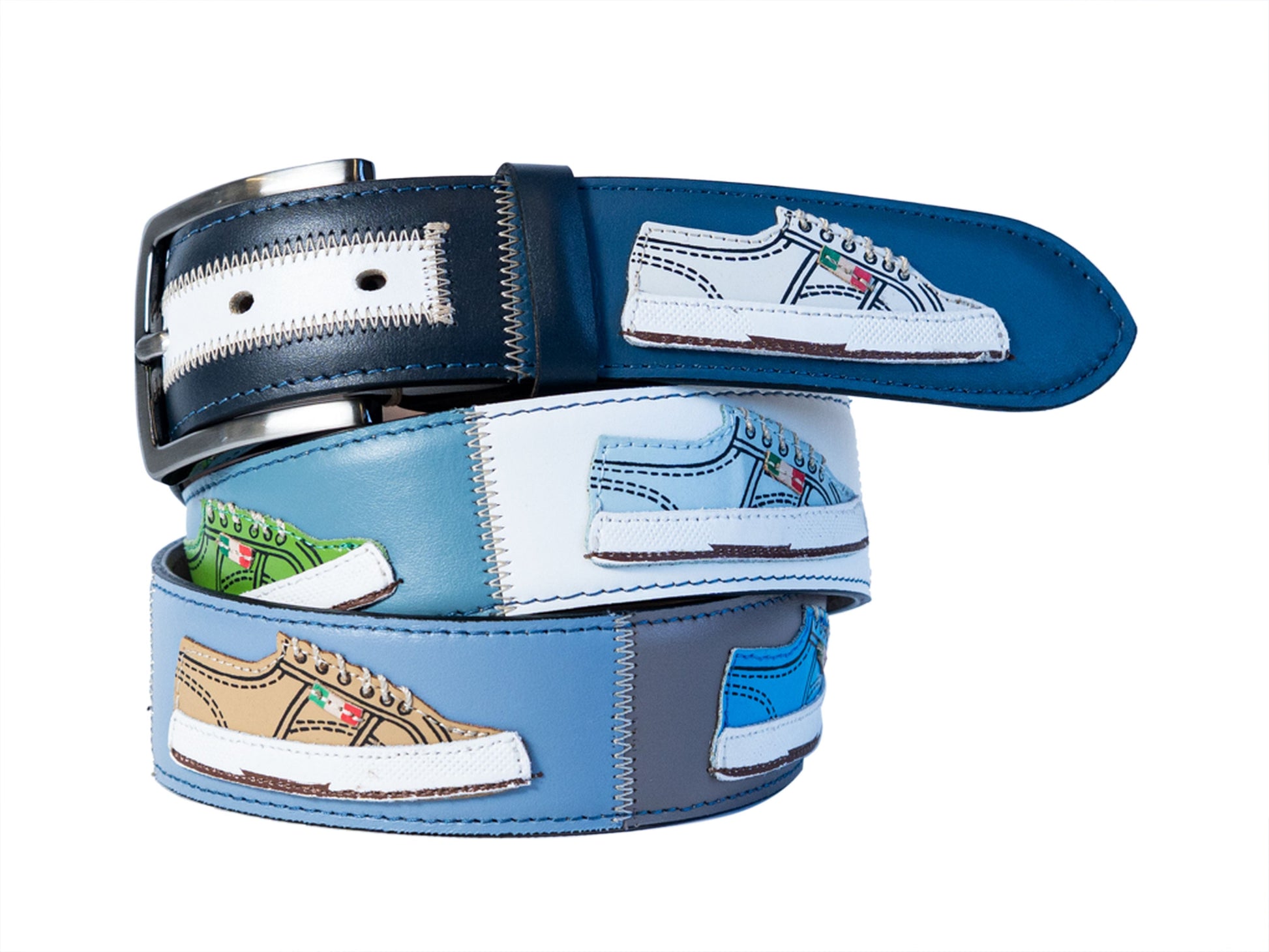 Limited Edition Calf Skin Artistic Belt Sneaker Lifestyle - The Golf Guys Online