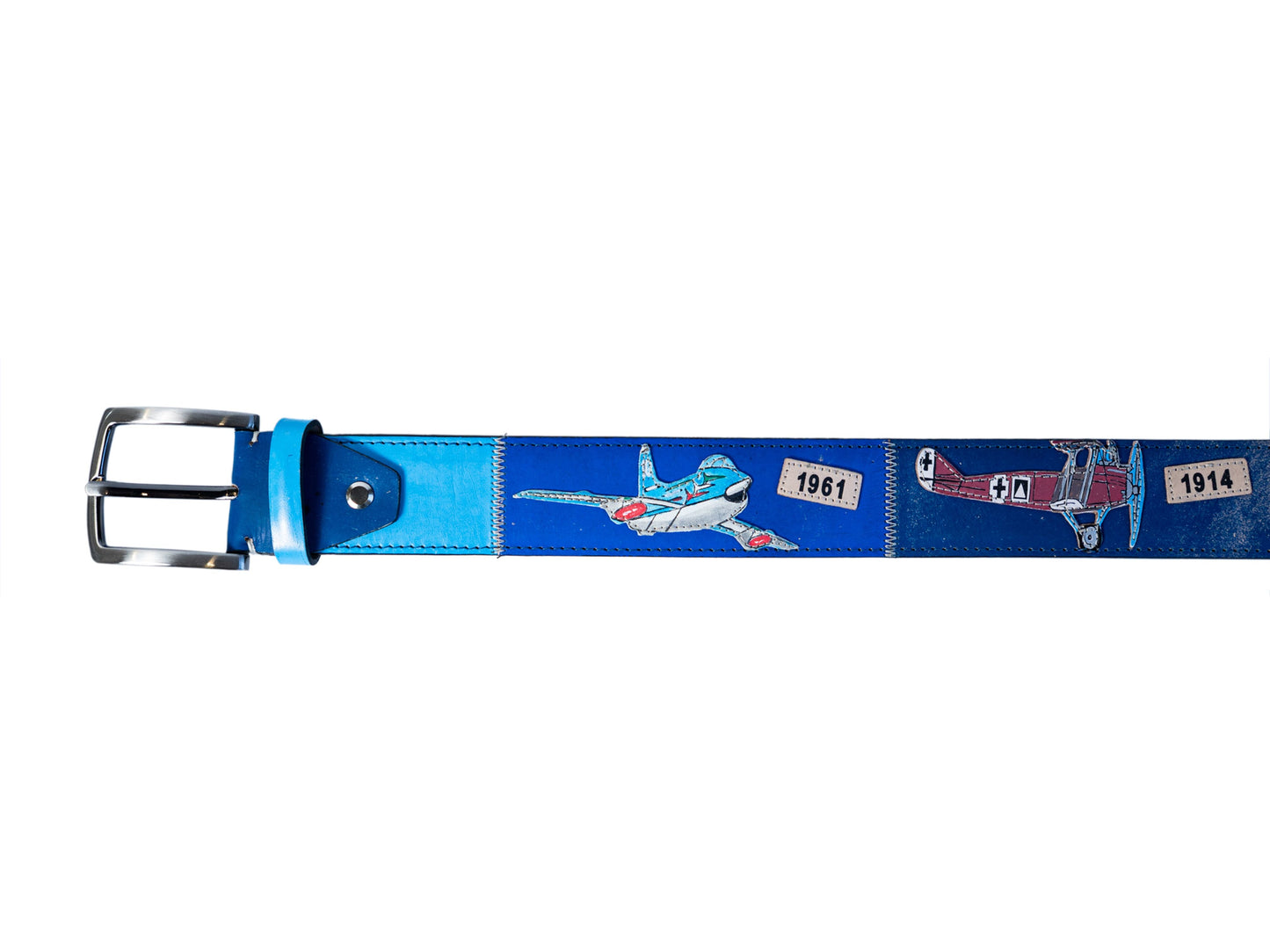Limited Edition Calf Skin Artistic Belt Aviation - The Golf Guys Online