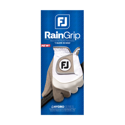 FootJoy RainGrip 2024 Men's Gloves White/Grey