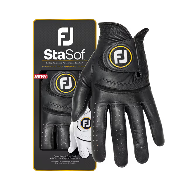 FootJoy StaSof Mens Glove Black