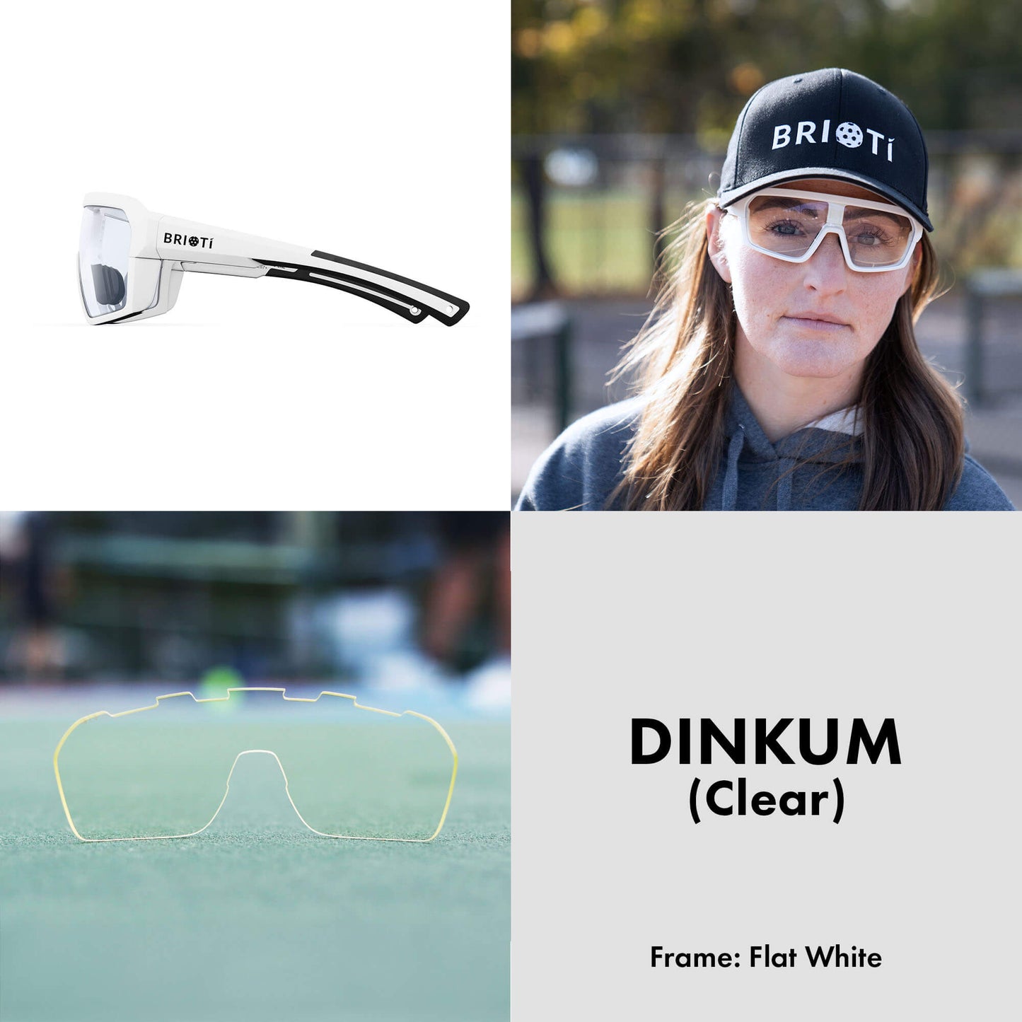 Brioti FOCOS | Pickleball Eyewear - The Golf Guys Online