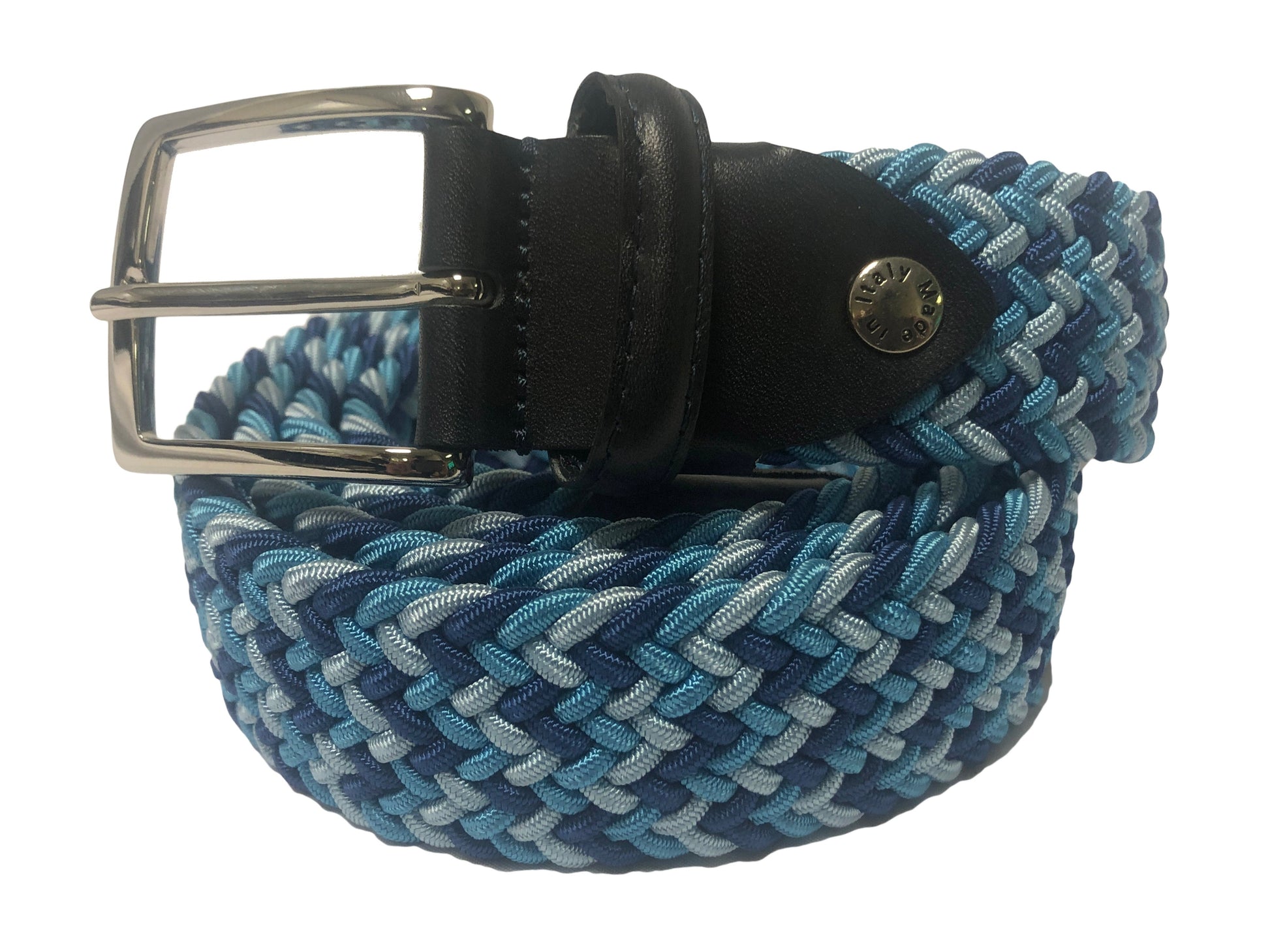 Cotton Stretch Belt Ocean - The Golf Guys Online