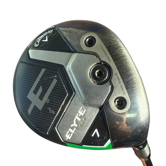 Pre-Owned Callaway Elyte Triple Diamond 7 Wood (21.0) w/Tour AD VF-6 Flex-X (Extra Stiff) Right Hand Graphite Shaft 42.25" (Average)