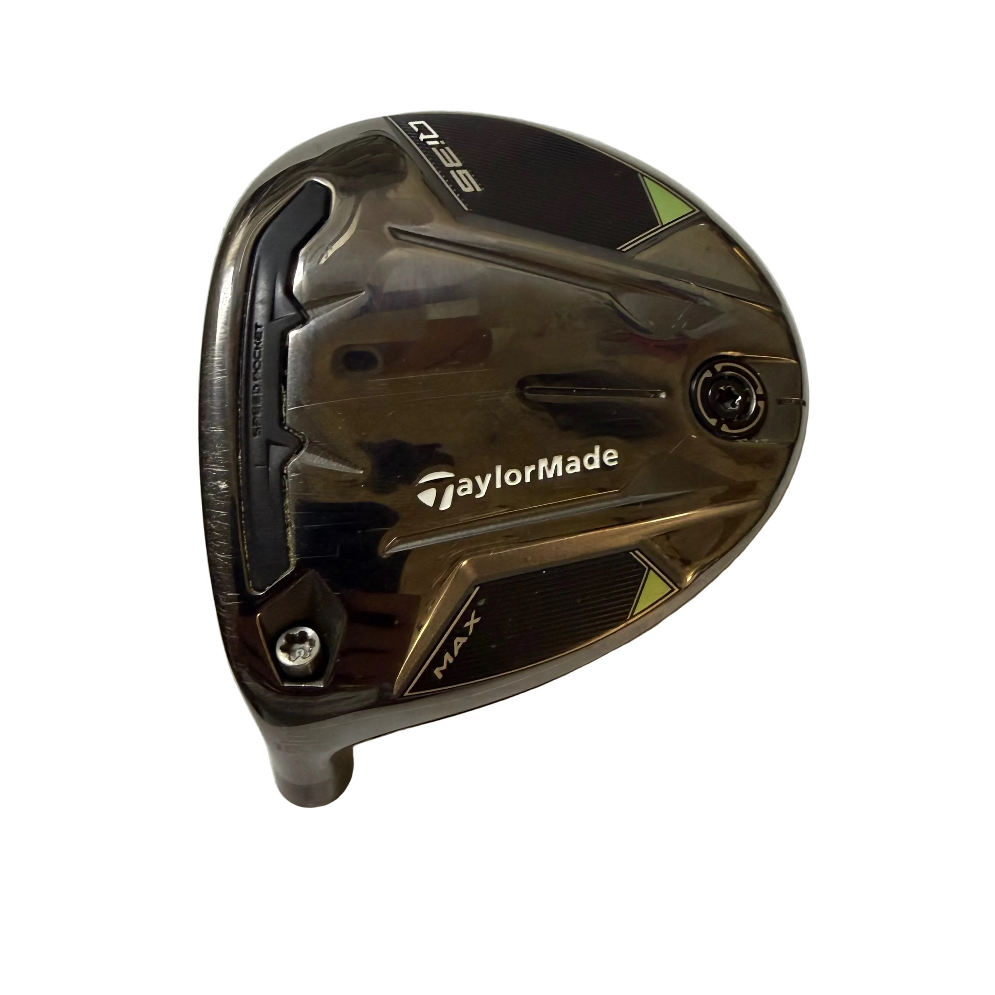 Pre-Owned TaylorMade Qi35 Max Left Hand 3 Fairway Wood (15.5) Head (Average)