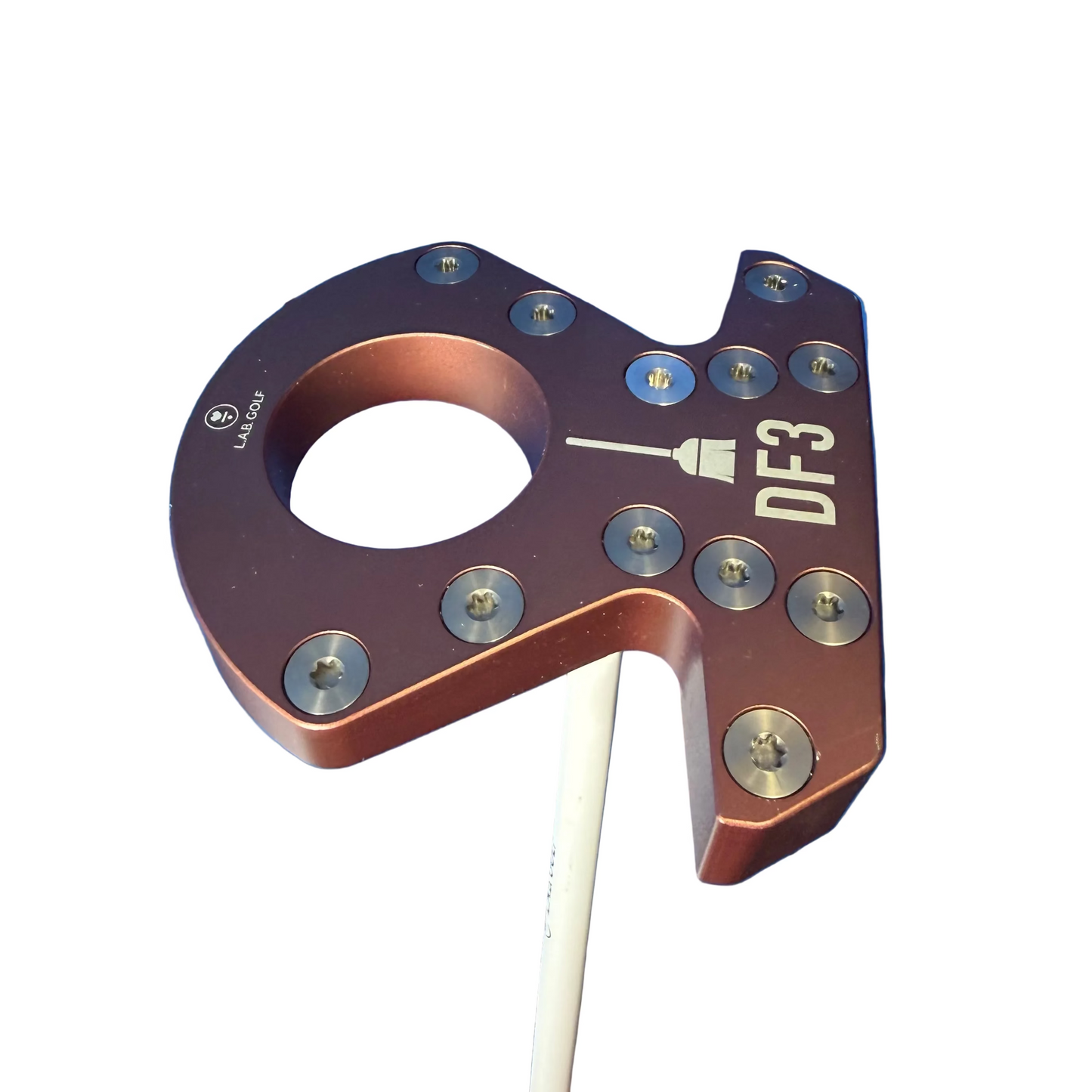 Pre-Owned LAB DF3 Custom Mallet BroomStick Putter Right Hand W/ 46 Inch Accra Graphite Shaft (Above Average)