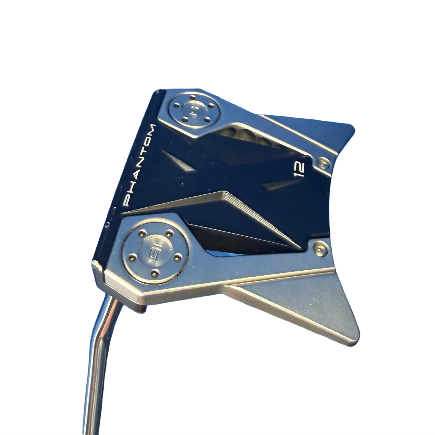 Pre-Owned Scotty Cameron Phantom X 12 Left Handed Mallet Putter W/ 34 Inch Steel Shaft (Average)