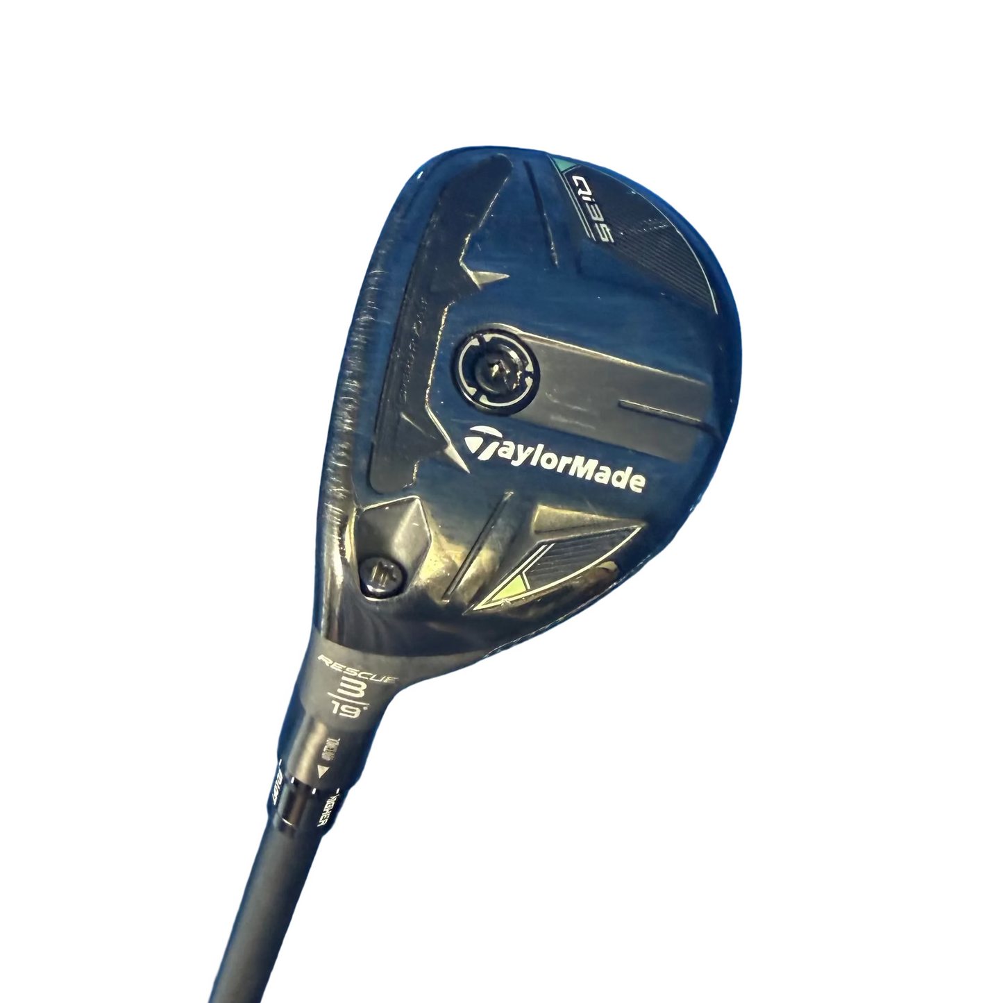 Pre-Owned TaylorMade Qi35 3 Hybrid (19.0) Left Hand W/ Tense 65-R (Regular) Graphite Shaft (Average)
