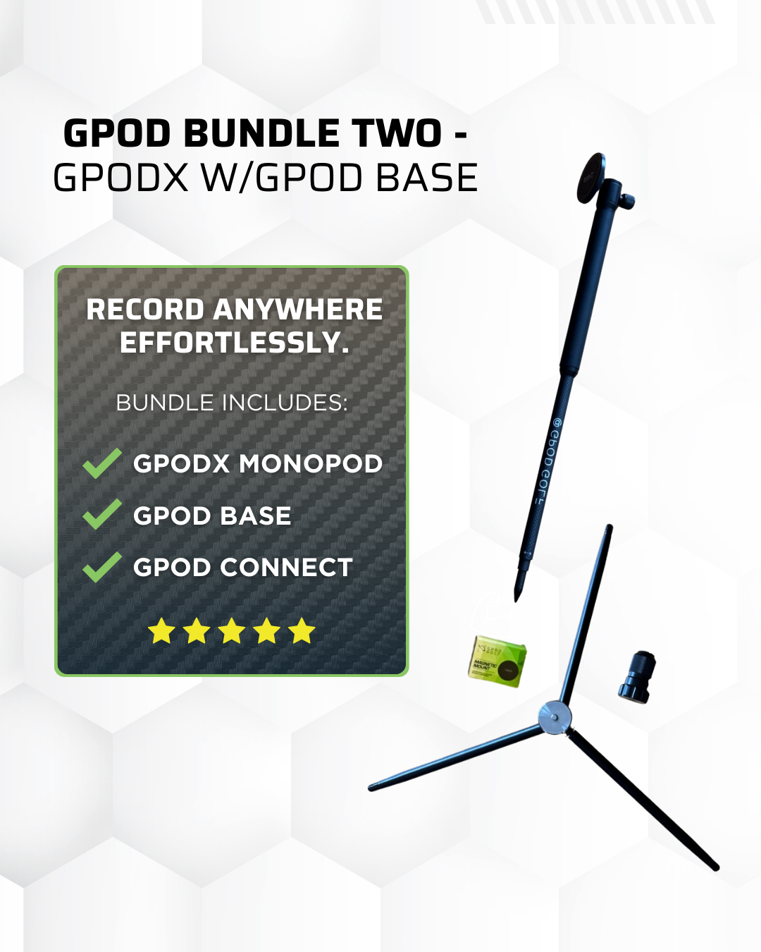 G-Bundle Two - GPOD X w/GPOD BASE - The Golf Guys Online