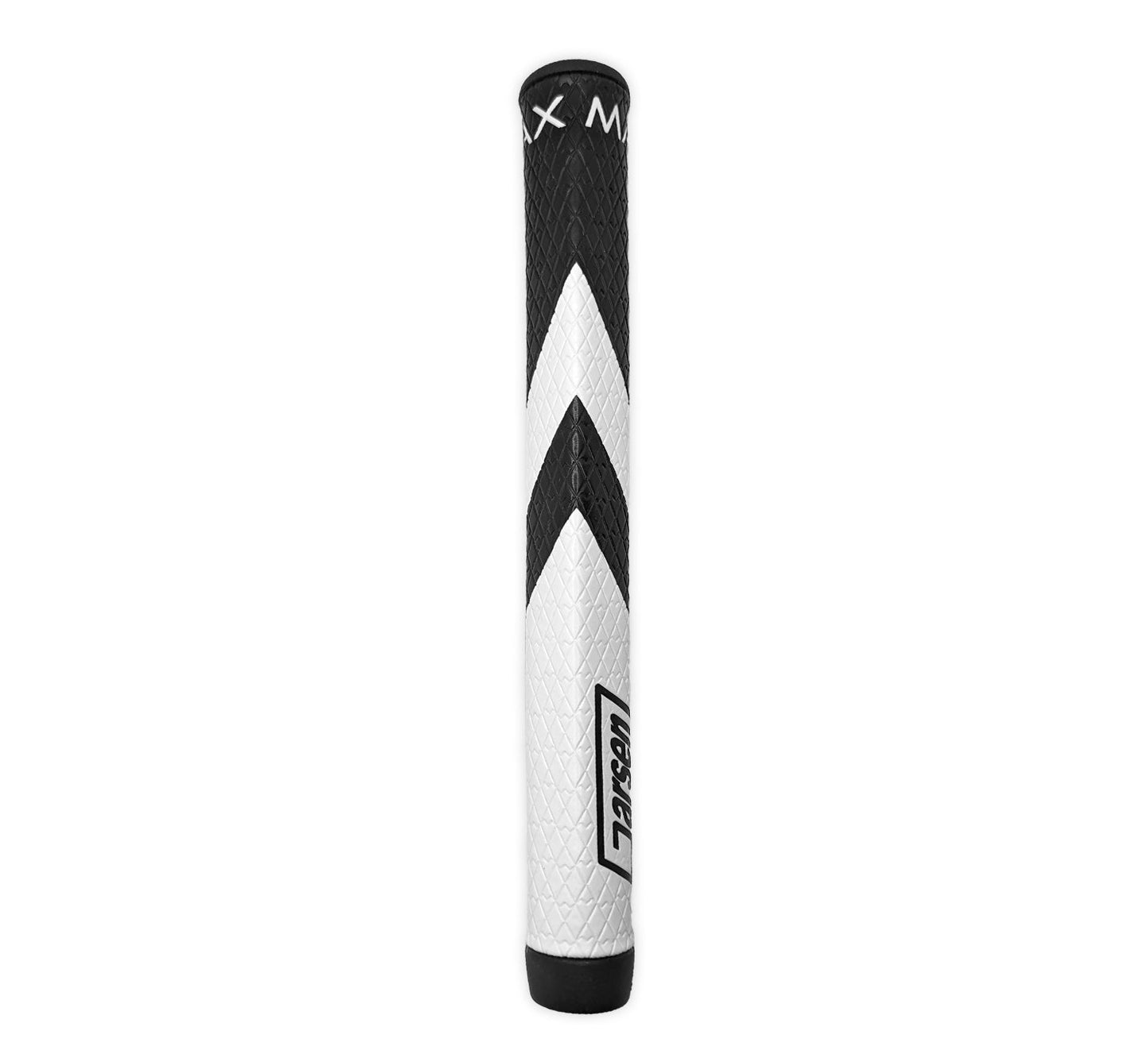 GARSEN LARGE PUTTER GRIP BLACK/WHITE SMOOTH - The Golf Guys Online