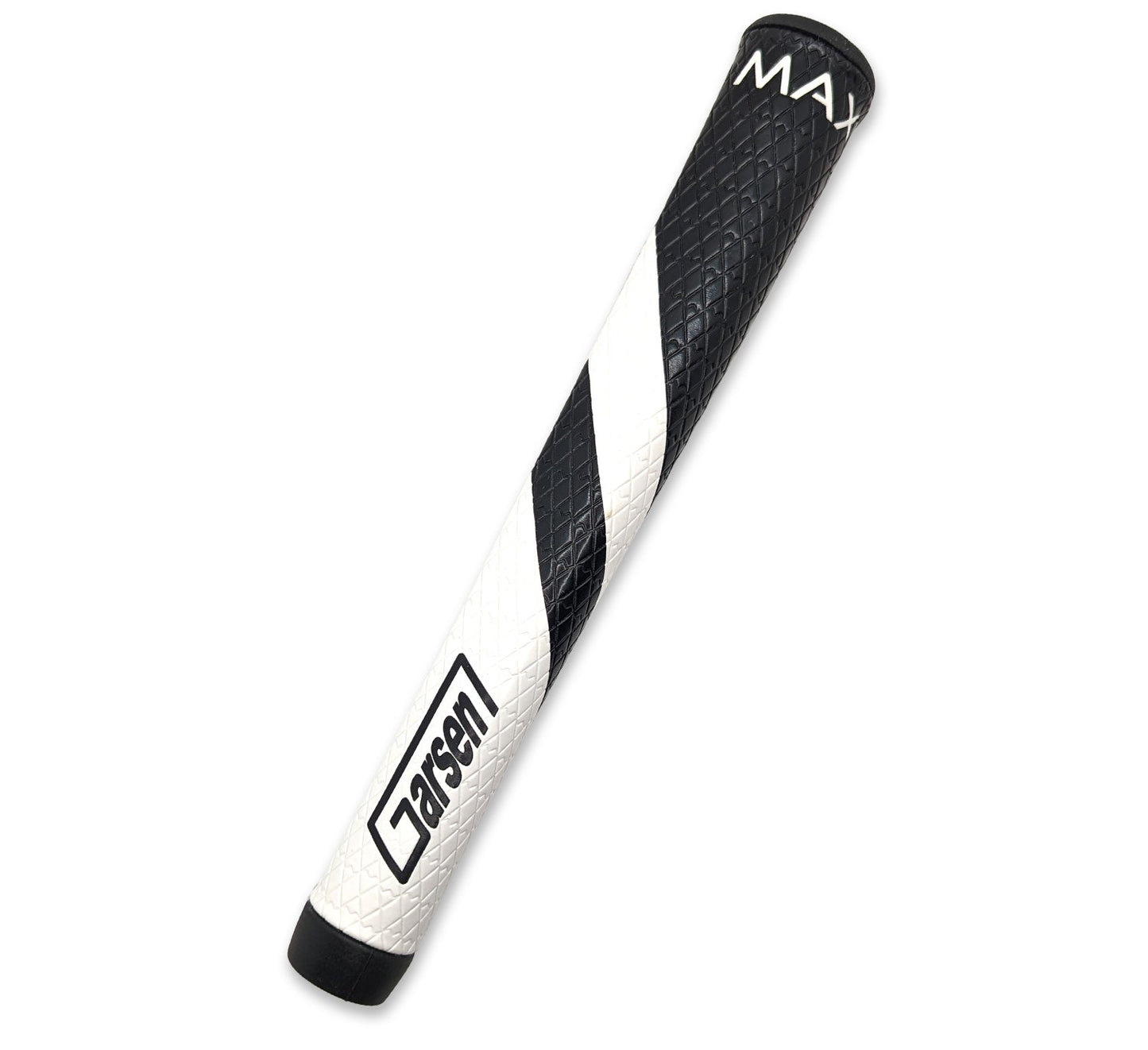 GARSEN LARGE PUTTER GRIP BLACK/WHITE SMOOTH - The Golf Guys Online