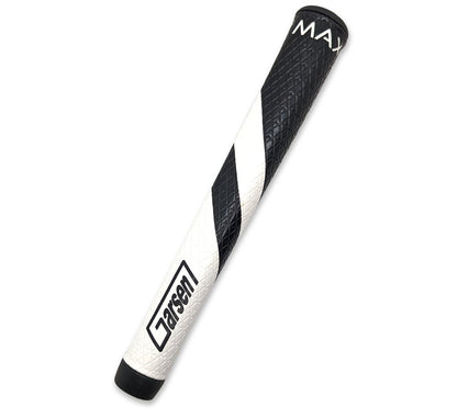 GARSEN LARGE PUTTER GRIP BLACK/WHITE SMOOTH - The Golf Guys Online