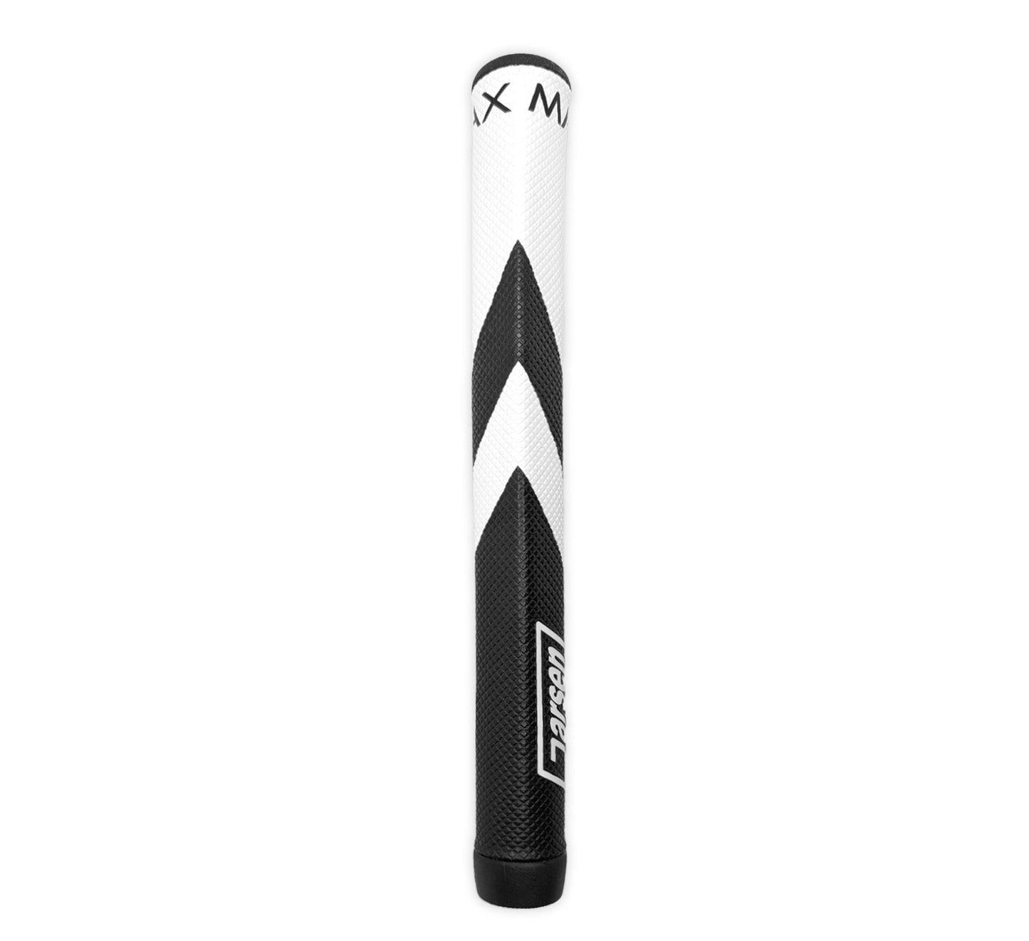 GARSEN LARGE PUTTER GRIP BLACK/WHITE SMOOTH - The Golf Guys Online