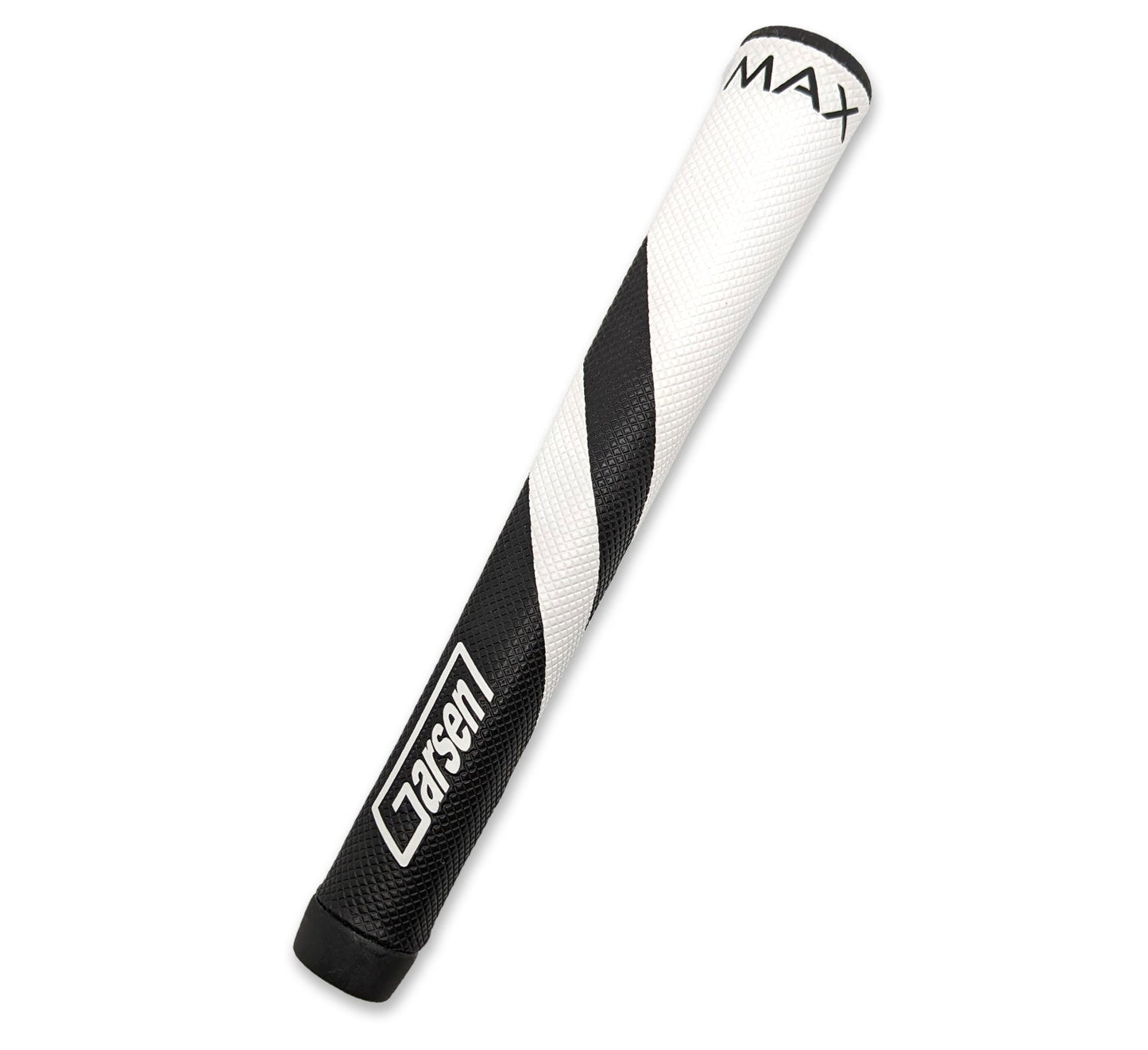 GARSEN LARGE PUTTER GRIP BLACK/WHITE SMOOTH - The Golf Guys Online
