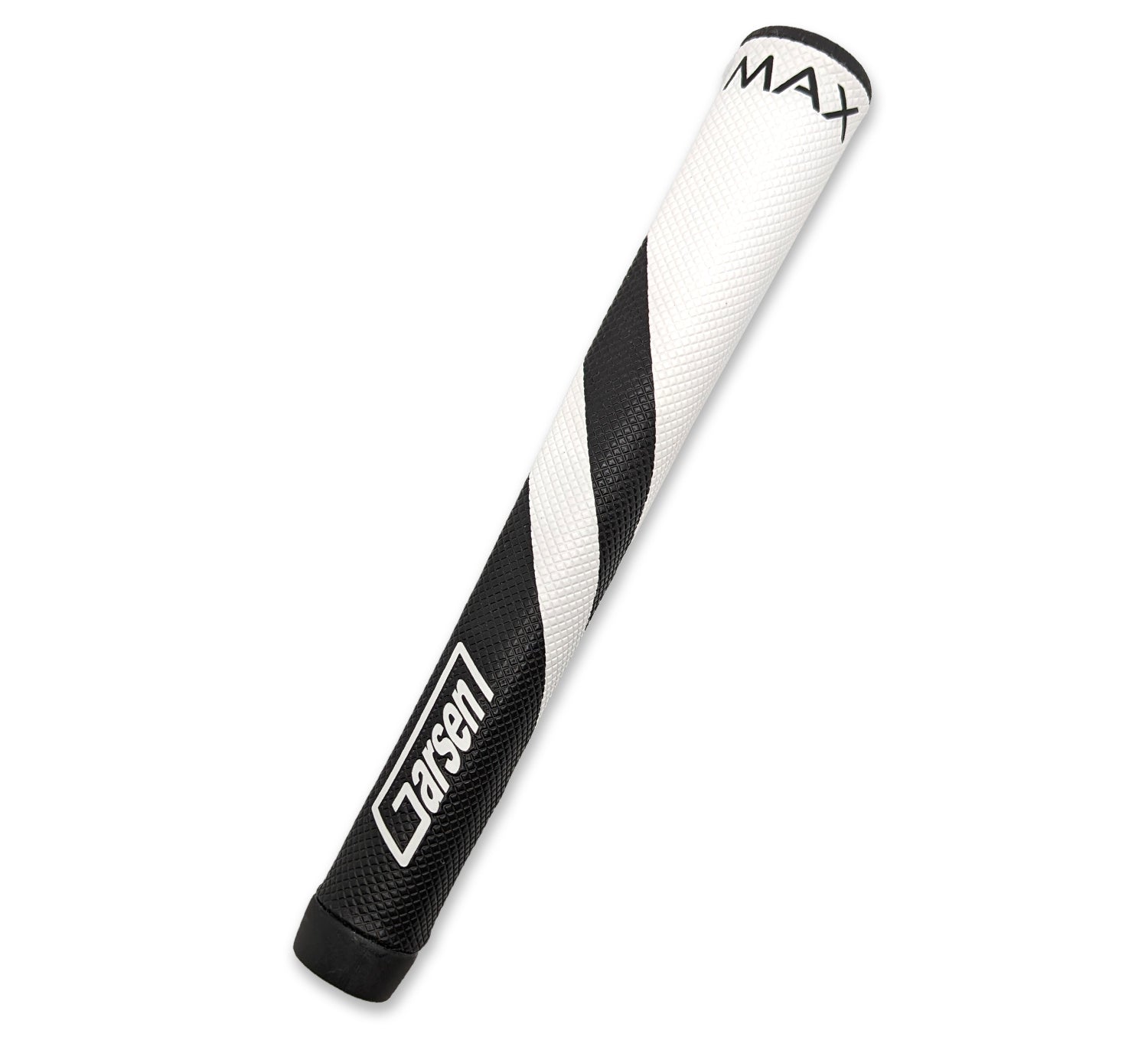GARSEN LARGE PUTTER GRIP BLACK/WHITE SMOOTH - The Golf Guys Online