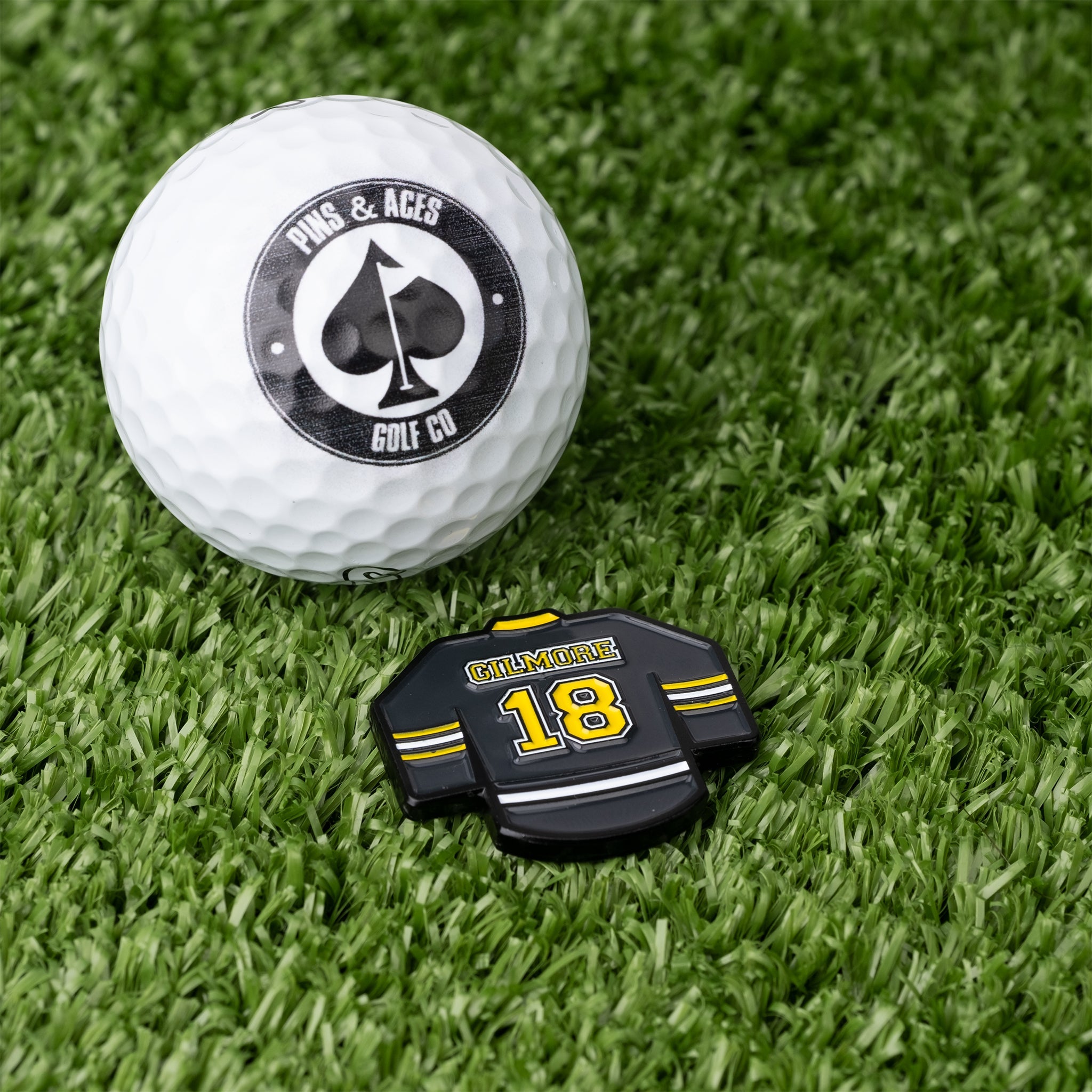 Pins and Aces Gilmore Jersey Ball Marker - Thumbnail 5