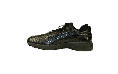 W&H Viper - Python Men's Golf Shoes in All Black