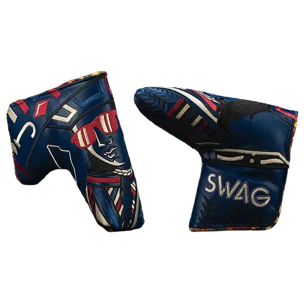 Limited Swag Golf- Vibin' Vegas Jack Blade Putter Headcover *Opened, No Bag*