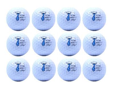 New Novelty Happy Father's Day Tie Golf Balls