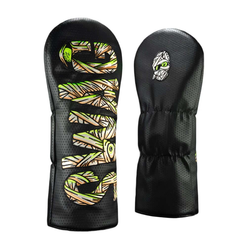 Swag Golf - Mummified Black/Green/White Driver Headcover - The Golf Guys Online