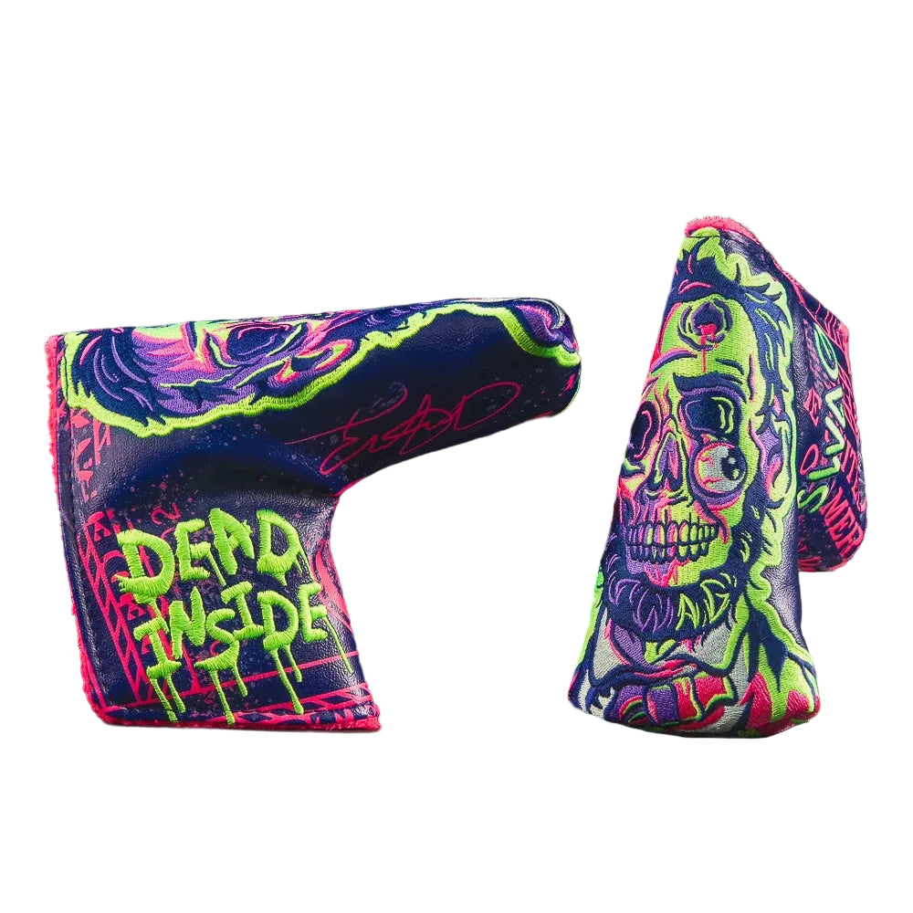 Limited Swag Golf Dead Man Walking Blade Putter Headcover *opened, no bag*