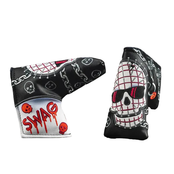 Limited Swag Golf- Pin Skull Blade Headcover *Opened, No Bag*