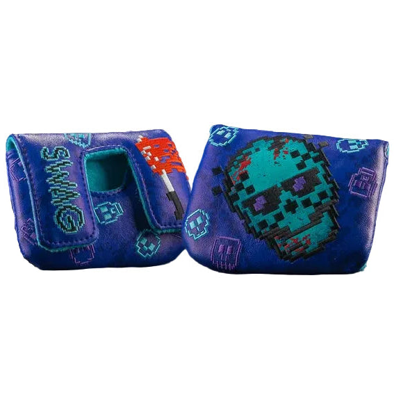 Limited Swag Golf 8-Bit Jason Skull Center Shaft Mallet Putter Headcover *opened, no bag*