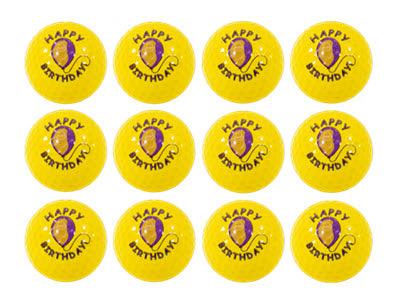 New Novelty Happy Birthday Golf Balls