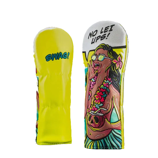 Swag Golf- Hawaiian Cart Girl Fairway Headcover "No Lei Ups" *Opened, No Bag*