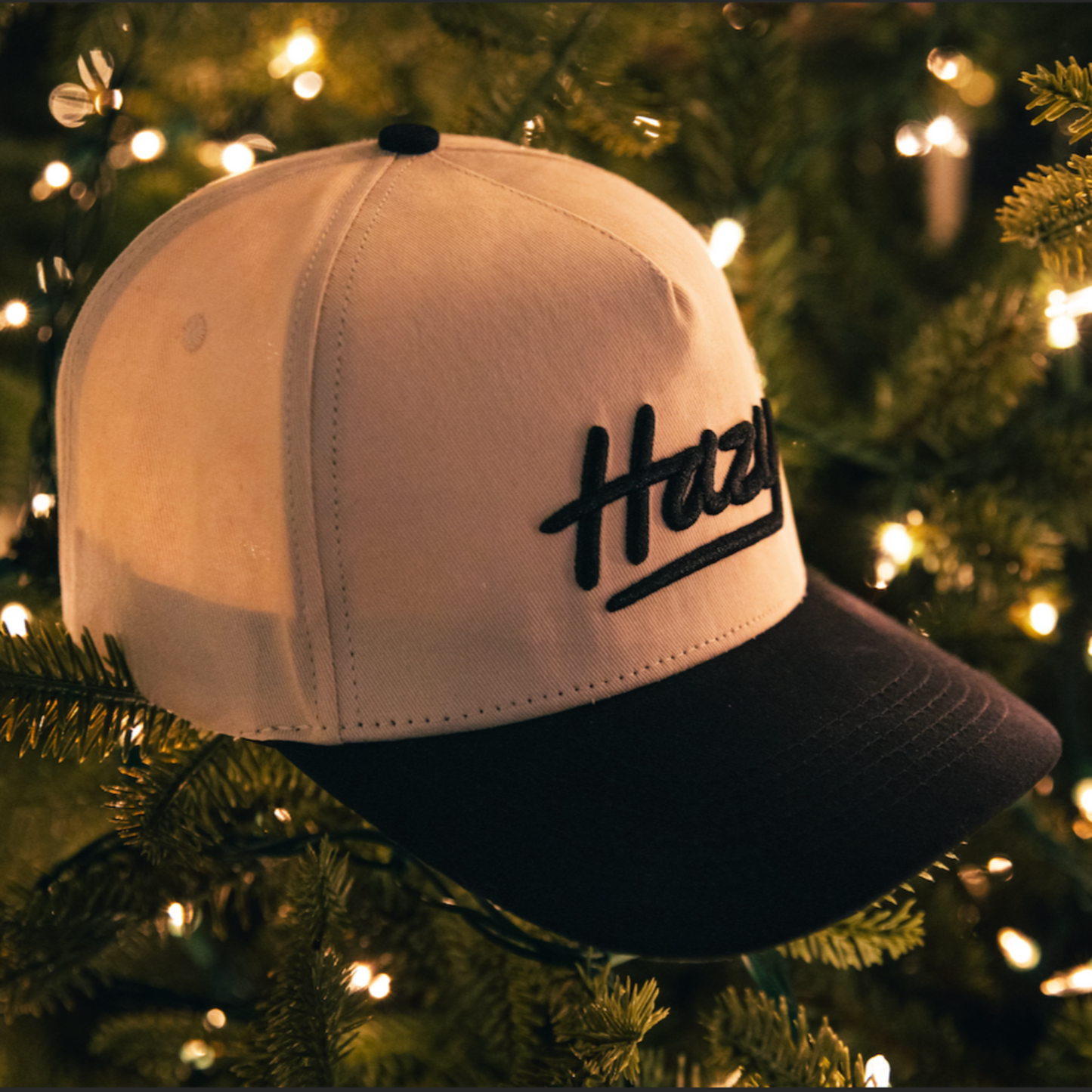 “Portland” 2 Tone Black and Bone SnapBack - The Golf Guys Online