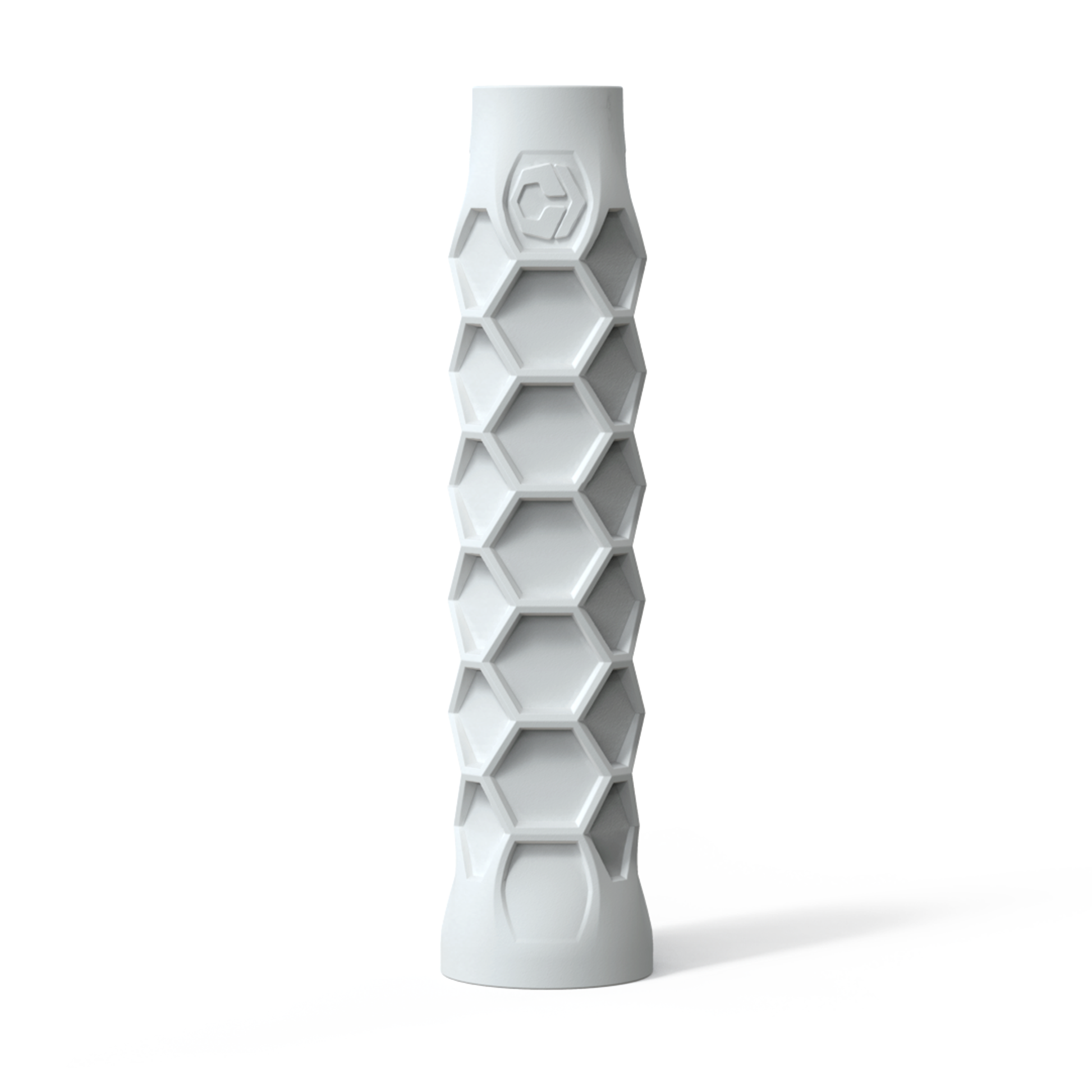 Pickleball Elongated Grip - 6 Inches Long - Regular Soft Feel - White