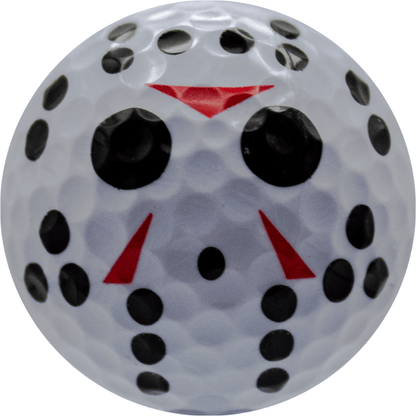 New Novelty Horror Hockey Mask Golf Balls