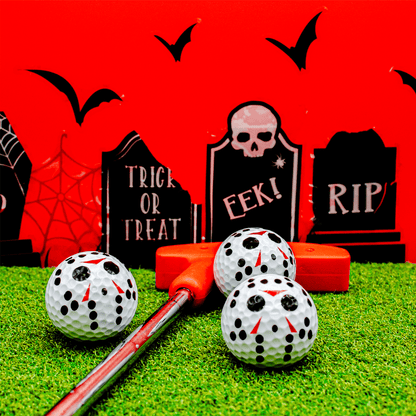 New Novelty Horror Hockey Mask Golf Balls