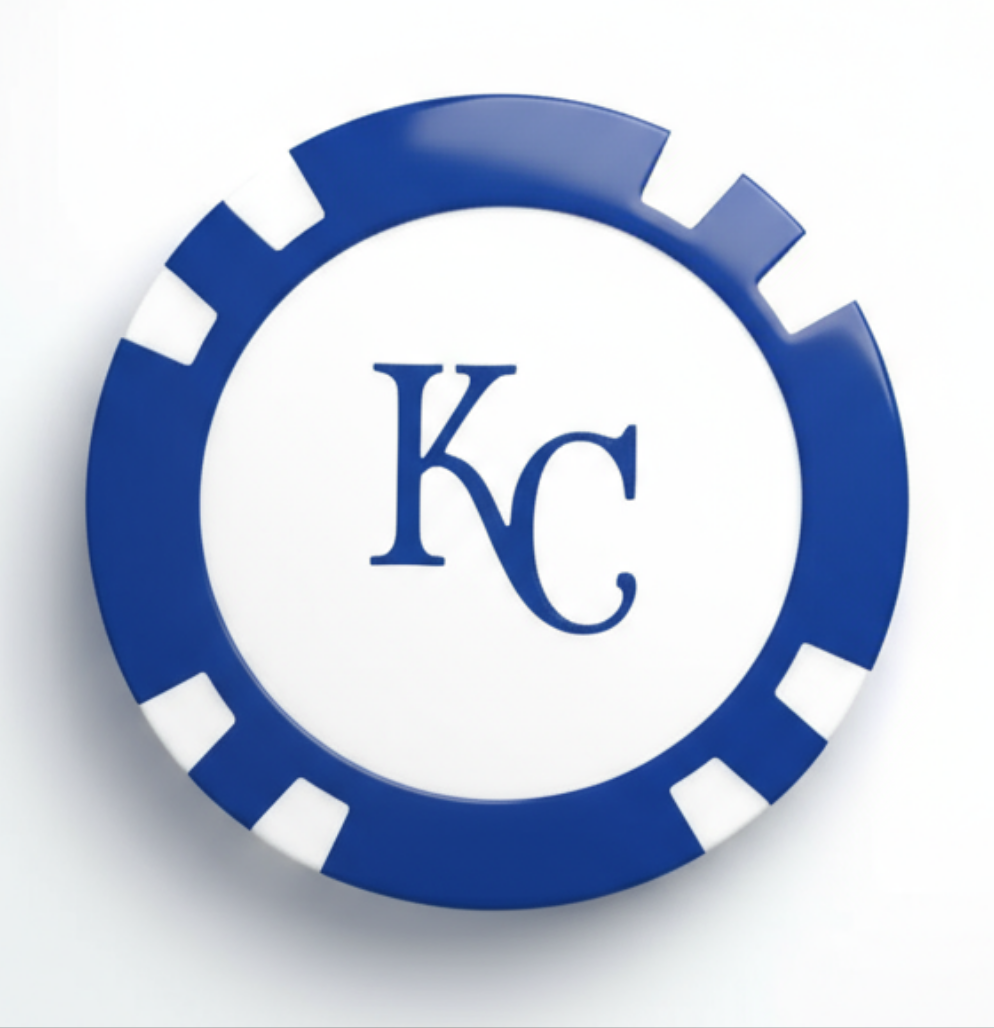 Officially Licensed Kansas CIty Royals Poker Chip Ball Marker