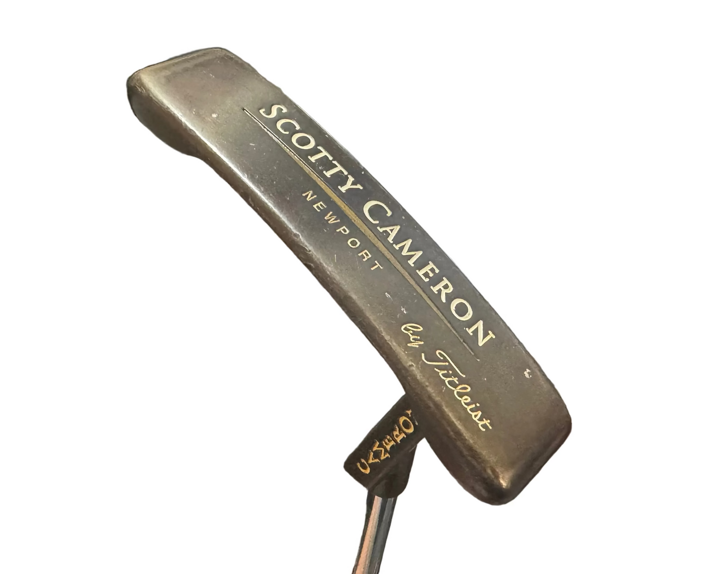 Pre-Owned Scotty Cameron Oil Can Newport Blade Putter W/ 35 Inch Steel Shaft
