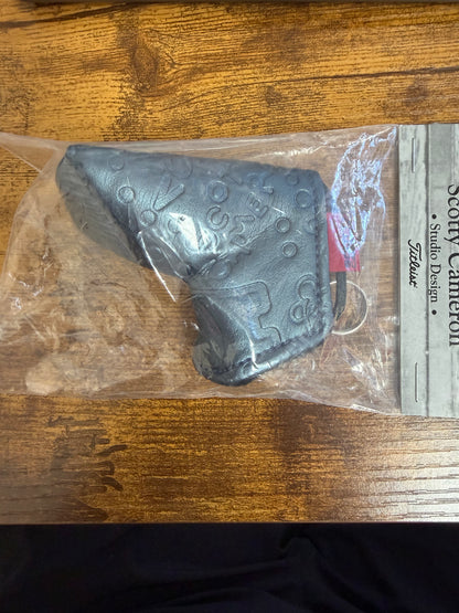 Limited Scotty Cameron 2023 Mini Headcover Key Fob - Gunmetal Blue