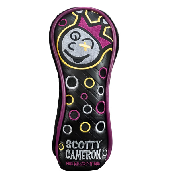 Scotty Cameron 2025 Johnny Jester Mardi Gras Hybrid (Purple Piping