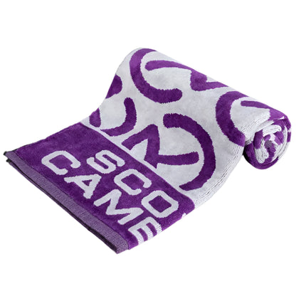 Scotty Cameron 2025 Dancing "Circle T" Purple Golf Towel - The Golf Guys Online