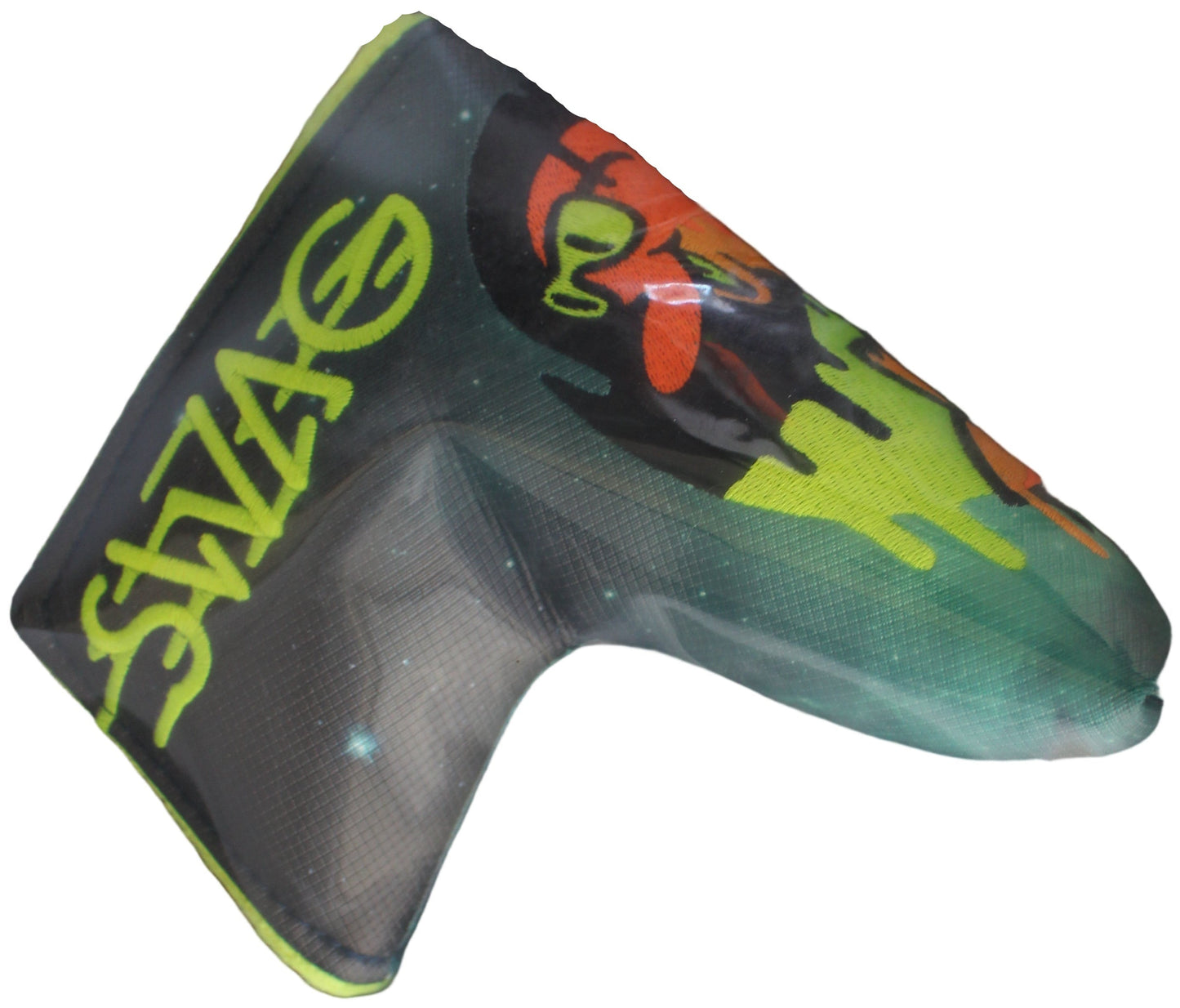 Limited Swag Golf Melting Night Sky Flipper Neon Blade Putter Headcover *opened, no bag*