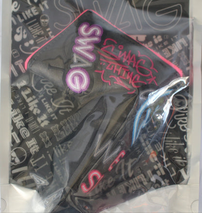 Limited Swag Golf Swag Thing Flipper Dolphin Neon Blade Putter Headcover *opened, no bag*