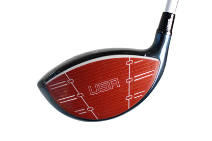 Pre-Owned TaylorMade Qi35 9.0 USA Ryder Cup Edition Driver w/ Fujikura Air Speeder (Stiff) (45.74 Inch) Shaft (Mint)