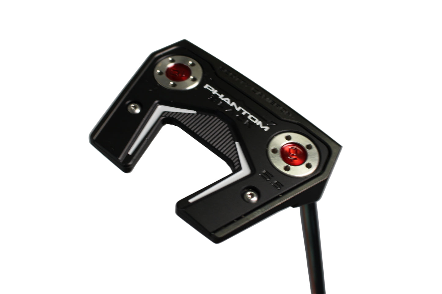 Pre-Owned Scotty Cameron Phantom 5.5: Black Mallet Putter/ 33 Inch Steel Shaft (Above Average)