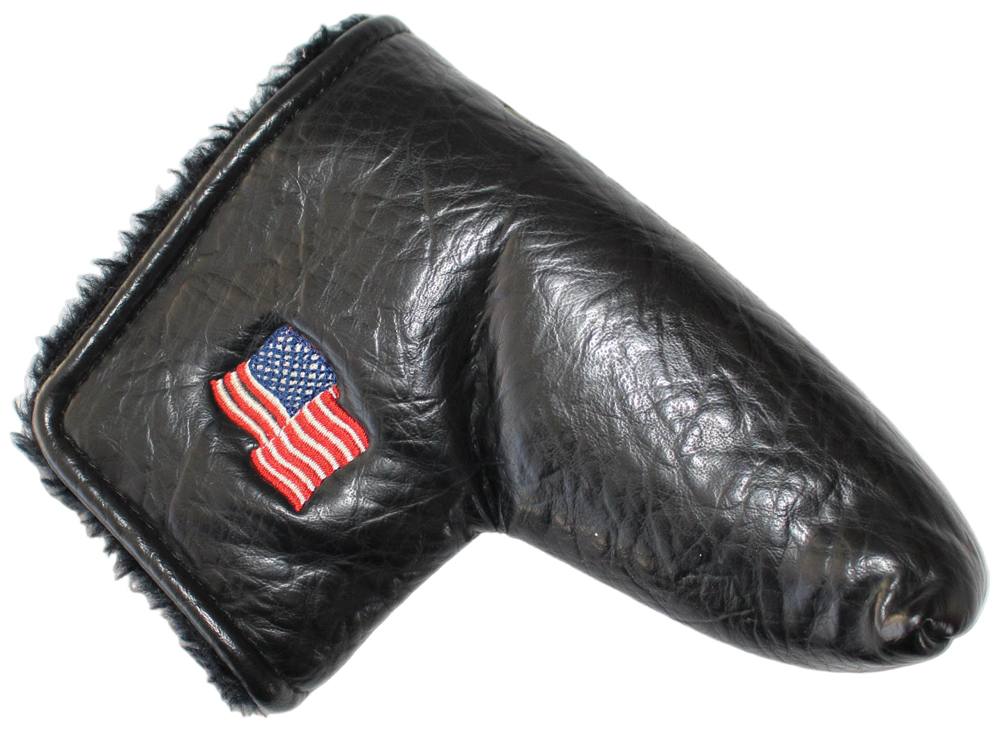 Scotty Cameron Buffalo Hide American Flag Blade Putter Headcover