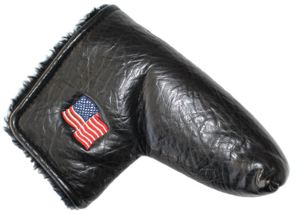 Scotty Cameron Buffalo Hide American Flag Blade Putter Headcover
