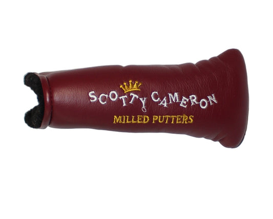 Scotty Cameron Milled Putters NOS Burgundy Headcover