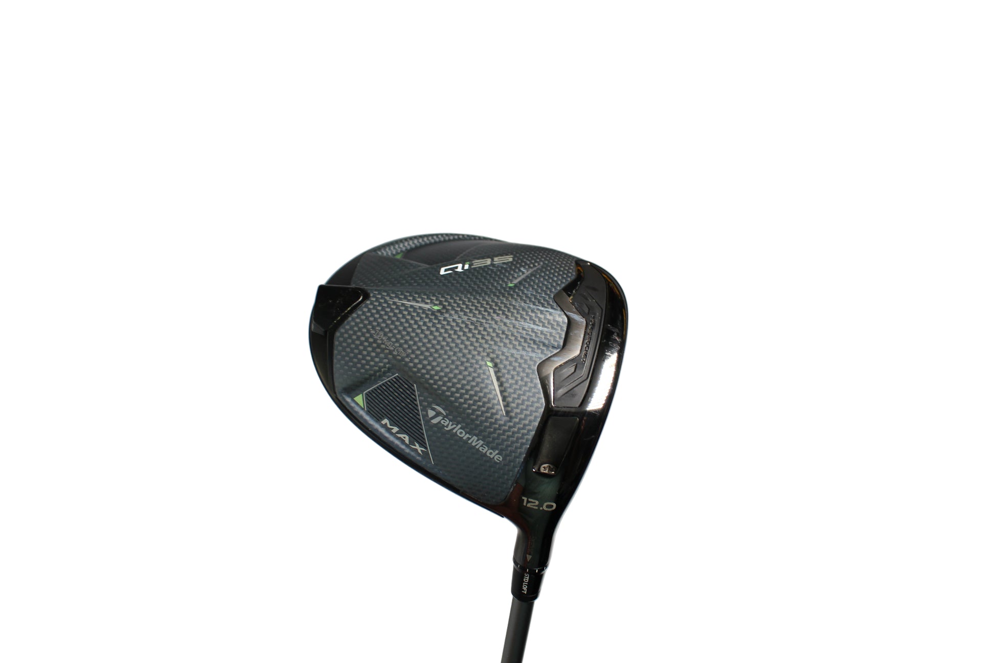 Pre-Owned TaylorMade Qi35 Driver (12.0) W/ Fujikura Air Speeder 50-S (Stiff) (45.5  Inch) Graphite Shaft (Mint)