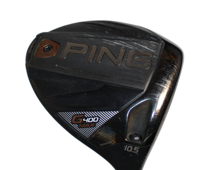 Pre-Owned Ping G400 Max: Driver (10.5) W/ Ping TFC 80 SR (Senior) (45.5 Inch) Shaft (Average)