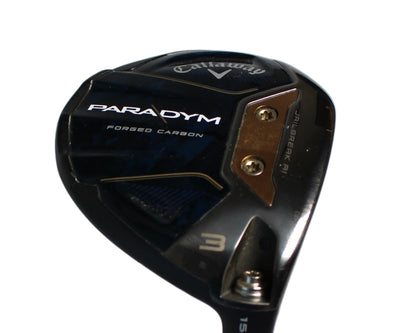 Pre-Owned Callaway Paradym: 3 Fairway Wood (15.0) W/ Hzrdus 5.5 (Regular) (43 Inch) Shaft (Average)