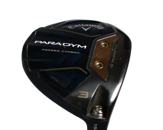 Pre-Owned Callaway Paradym: 3 Fairway Wood (15.0) W/ Hzrdus 5.5 (Regular) (43 Inch) Shaft (Average)