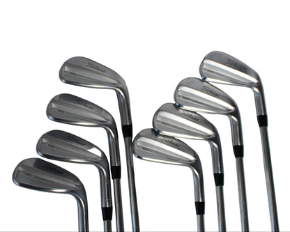 Pre-Owned Titleist T100 Iron Set (4-PW, 50W) W/ Amt Tour White R300 (Regular) Steel Shaft (Mint)