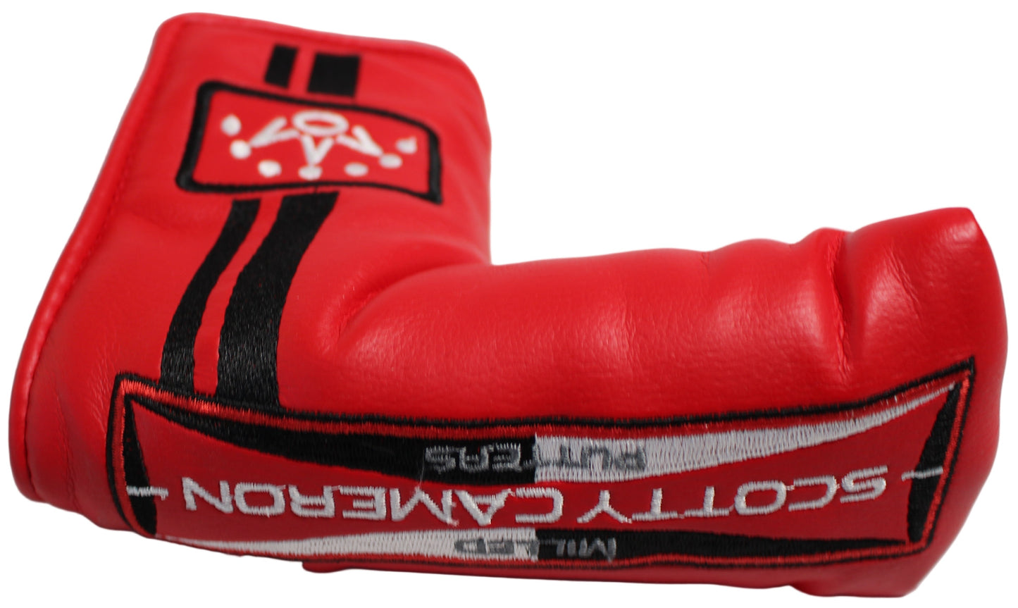 Limited Scotty Cameron - Milled Red Circa 62 Blade Putter Headcover